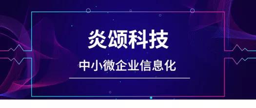 炎颂科技 中小微企业价值链信息化管理
